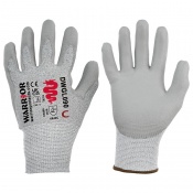 Warrior Protects DWGL090 Cut Level C Palm-Coated Dexterous Grip Gloves